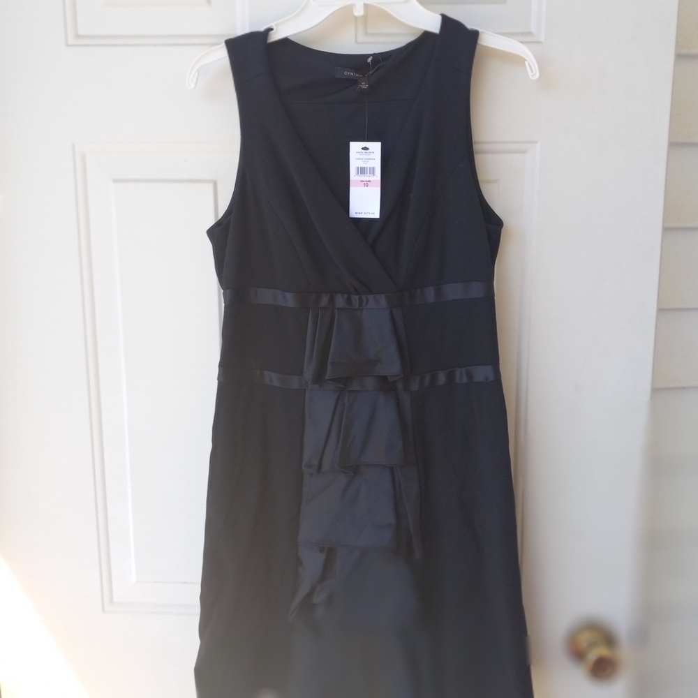 CYNTHIA STEFFE little black dress
